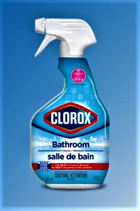 CLOROX BATHROOM CLEANER SPRAY, 30oz – Letter Supplies